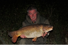 Dave with a nice common on the first night of a three day trip on ASL 26/08/15.