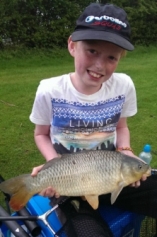 Pellet fished on the pole accounted for this carp for Hayden Sharp in 2014 from Bradley Green.